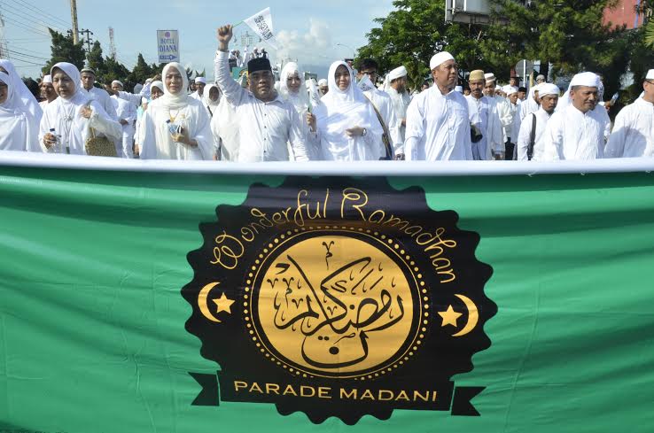 Pawai Akbar Menjelang Ramadhan di Banda Aceh