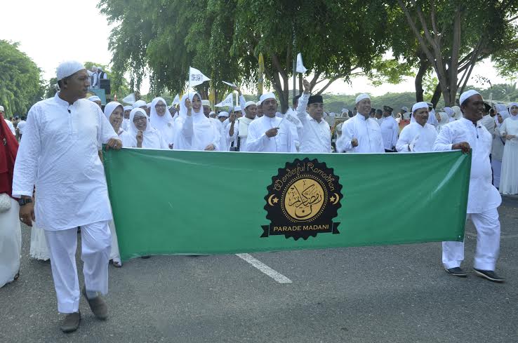 Pawai Akbar Menjelang Ramadhan di Banda Aceh