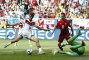 Mueller hat-trick, Jerman menang telak atas Portugal
